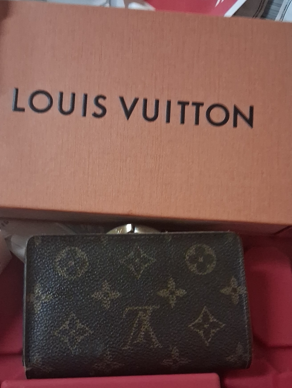 Louis Vuitton Monogram Canvas Key & Card Holder in Brown